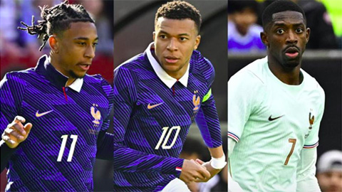 Hàng công đắt giá nhất thế giới trị giá gần 1 tỷ euro của ĐT Pháp